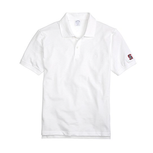 Stanford University Slim Fit Polo - White